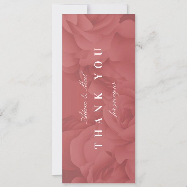 Vielen Dank für Ihren Beitritt zur US Card | Elega Einladung (Vorderseite)