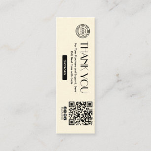 Vielen Dank für Ihren Einkauf Kleiderhang Tag