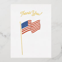 Vielen Dank für Ihren Service Amerikanischer Flagg