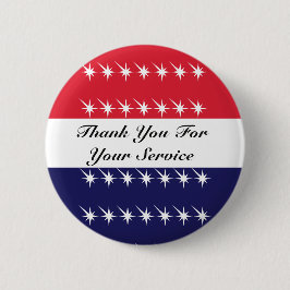 Vielen Dank für Ihren Service Veterans Day Button