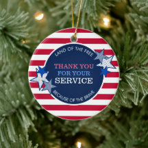 Vielen Dank für Ihren Service Veterans Stars Strip