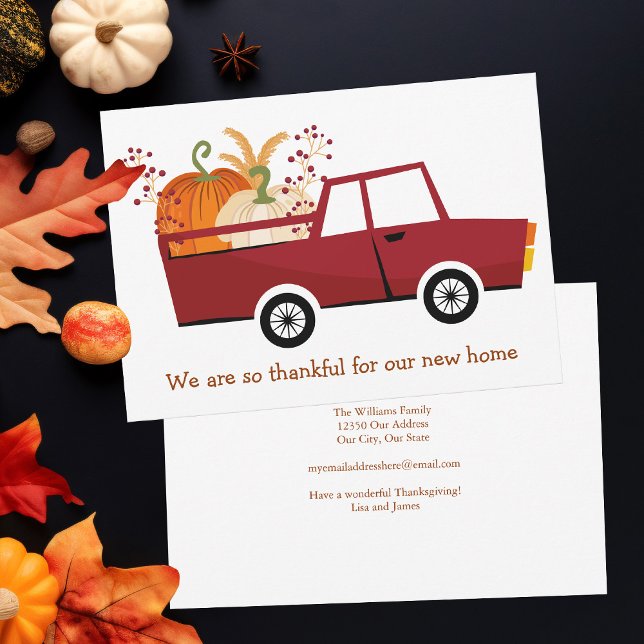 Vielen Dank für unsere neue Zuhause Niedlich Ernte Ankündigung (Von Creator hochgeladen)