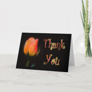 Vielen Dank gekümmert Wertschätzung schätzen Rose Dankeskarte