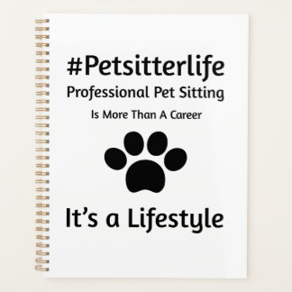 Vielen Dank Geschenkideen für Pet Sitter Planer