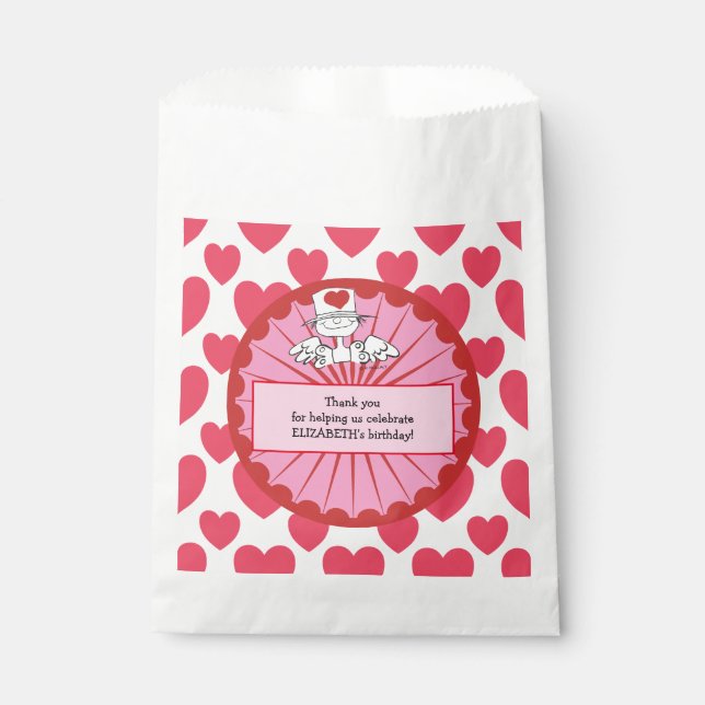 Vielen Dank "Heart Fairy"© Birthday Party Fevor Ba Geschenktütchen (Vorderseite)