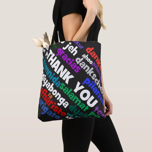 Vielen Dank in vielen Sprachen T Tasche (Von Nahem)
