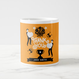 Vielen Dank Jumbo-Tasse