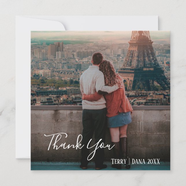 Vielen Dank Karte (Vorderseite)