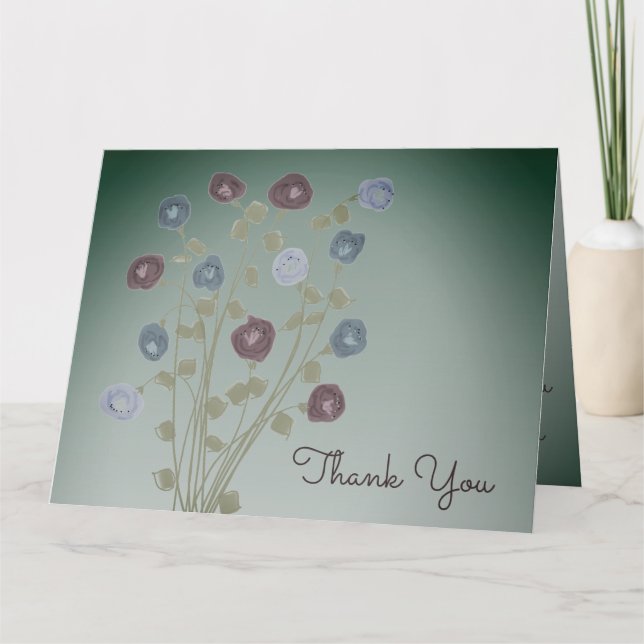 Vielen Dank Karte (Vorderseite)