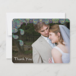 Vielen Dank Karten mit Ihrem Hochzeitsstift Foto