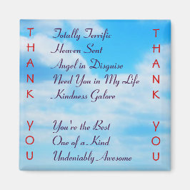 Vielen Dank, Kühlschrankmagnet