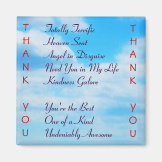 Vielen Dank, Kühlschrankmagnet