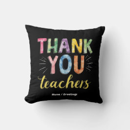 Vielen Dank Lehrer & Schüler Abschluss Geschenk Kissen