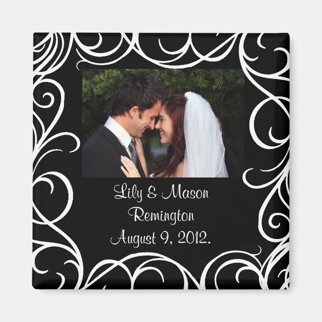 Vielen Dank Magnet mit Wirbel (Vorne)