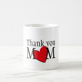 Vielen Dank Mama individuelle Kaffee-Tasse Kaffeetasse