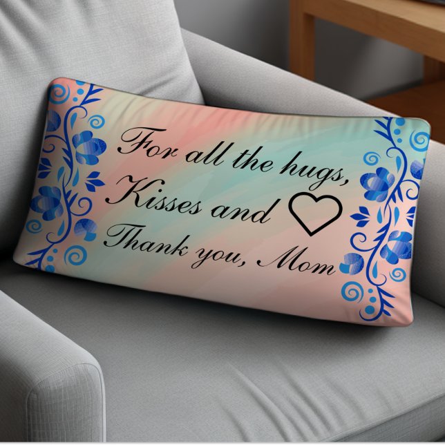 Vielen Dank, Mama Lumbar Pillow Lendenkissen (Von Creator hochgeladen)