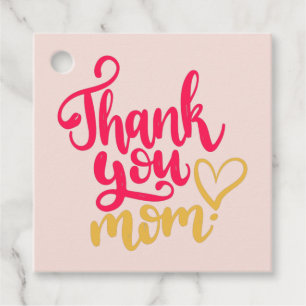 Vielen Dank, Mama mit den Geschenketiketten von He Geschenkanhänger
