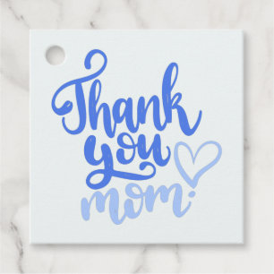 Vielen Dank Mama mit den Geschenketiketten von Hea Geschenkanhänger