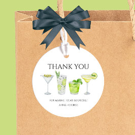 Vielen Dank Margarita Cocktail Bridal Couples Dusc Geschenkanhänger