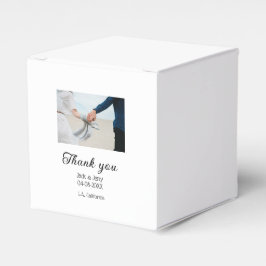 Vielen Dank, moderne einfache Hochzeitsnahrung Geschenkschachtel