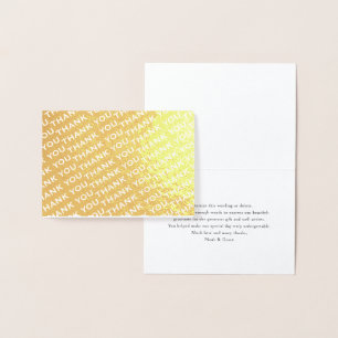 Vielen Dank Muster einfache minimale Typografie ge Folienkarte