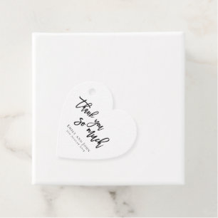 Vielen Dank Namen Danke Hochzeit Herz Geschenkanhänger
