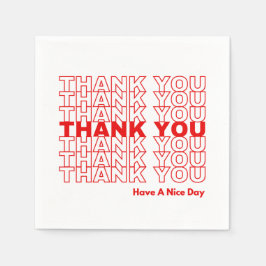 Vielen Dank Napkins Serviette