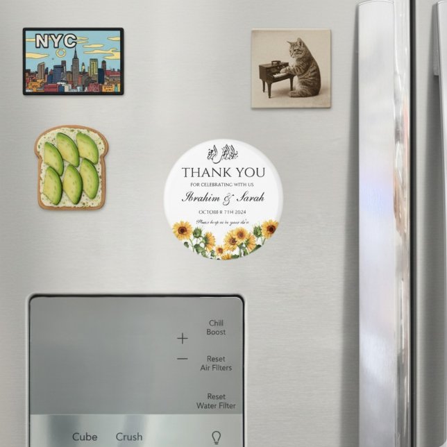 Vielen Dank nikah muslim Gastgeschenk Hochzeit flo Magnet (Von Creator hochgeladen)