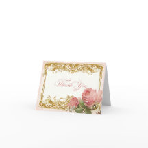 Vielen Dank Noten Pariser Vintage Rose Manor House