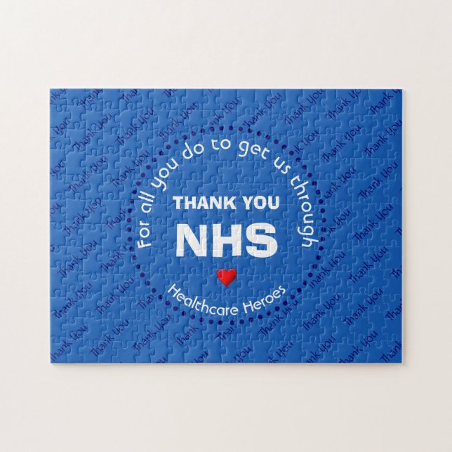 Vielen Dank Nurses NHS Healthcare Helden CUSTOM (Horizontal)