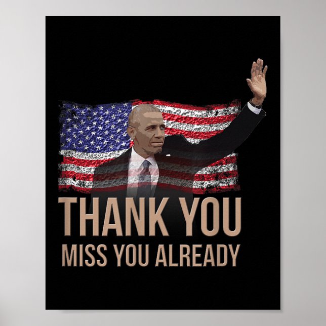 Vielen Dank, Obama, Miss Sie Barack Präsident Poster (Vorne)