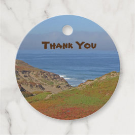 Vielen Dank Ocean Landscape Foto Beach Wertschätzu Geschenkanhänger