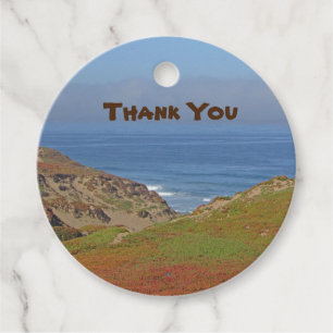 Vielen Dank Ocean Landscape Foto Beach Wertschätzu Geschenkanhänger
