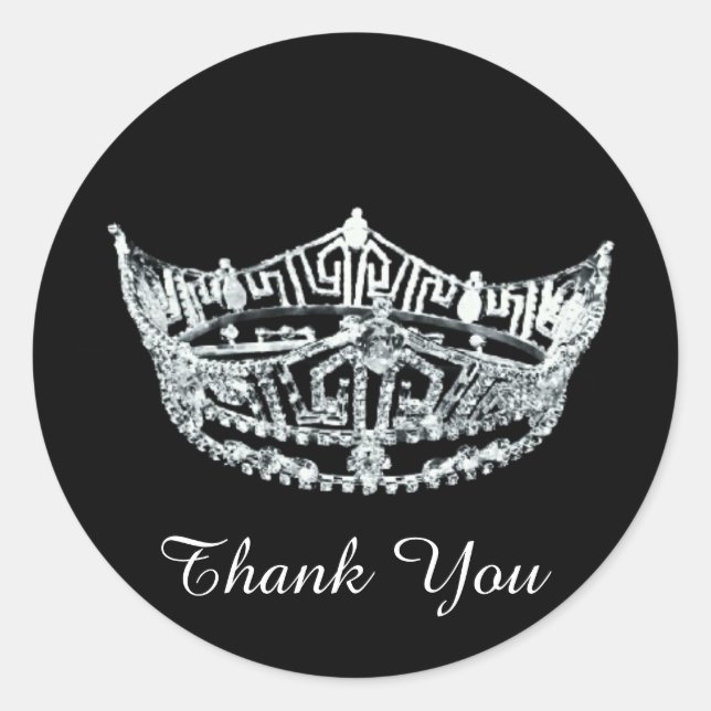 Vielen Dank, Pageant Crown Sticker (Vorderseite)