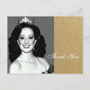 Vielen Dank Pageant Postcard Postkarte
