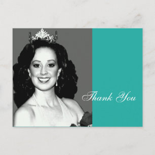 Vielen Dank Pageant Postcard Postkarte