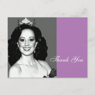 Vielen Dank Pageant Postcard Postkarte