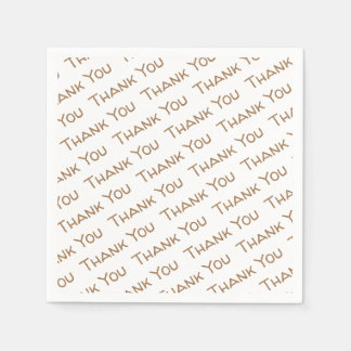 Vielen Dank Paper Napkins Serviette