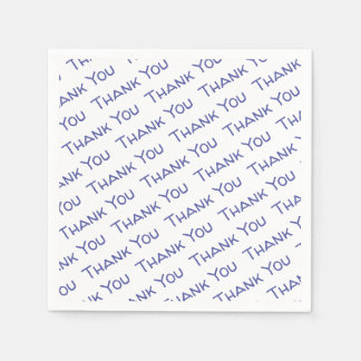 Vielen Dank Paper Napkins Serviette