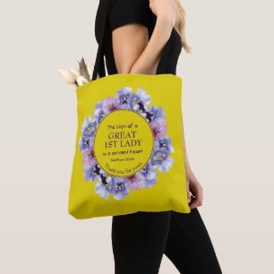 Vielen Dank PASTOR 1 Lady Yellow Floral Tasche
