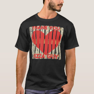 Vielen Dank Pizza Delivery Typ Driver Apprecision T-Shirt