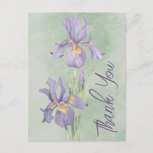 Vielen Dank Postkarte (Vorderseite)