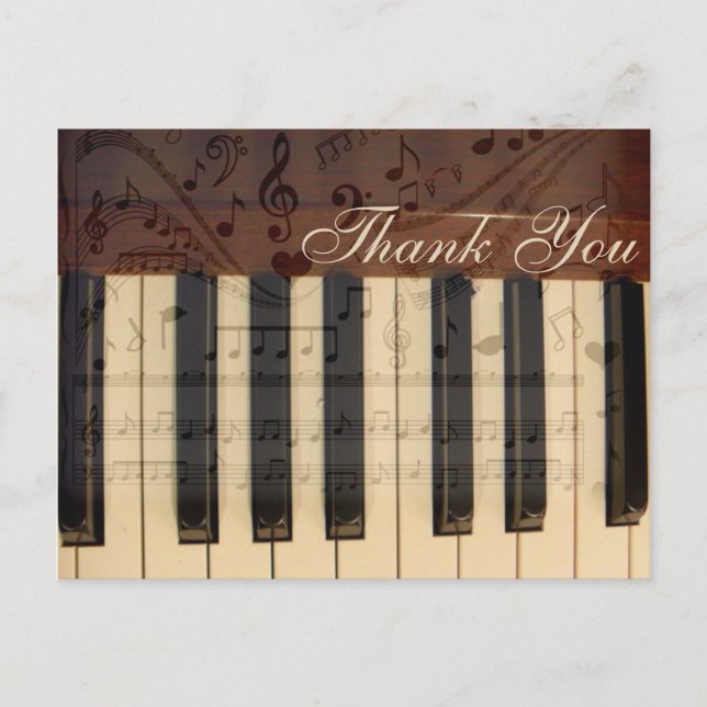 Vielen Dank Postkarte (Vorderseite)