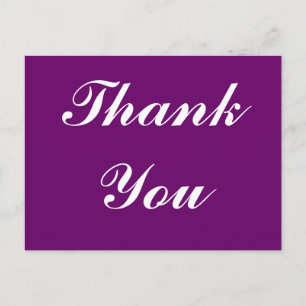 Vielen Dank, Postkarte
