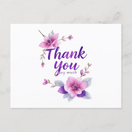 Vielen Dank Postkarte