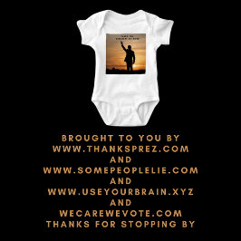 Vielen Dank, Präsident Joe Biden Baby Strampler