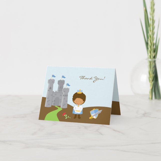 Vielen Dank, Prince Folded Card Dankeskarte (Vorderseite)