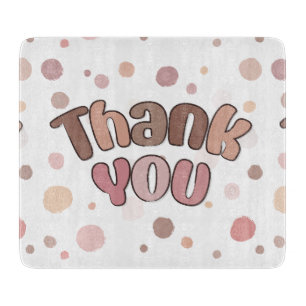 Vielen Dank Schneidebrett