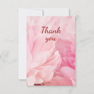 Vielen Dank Schöne Blume Rose Garden Floral Dankeskarte