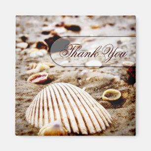 Vielen Dank Seashells Beach Magnet